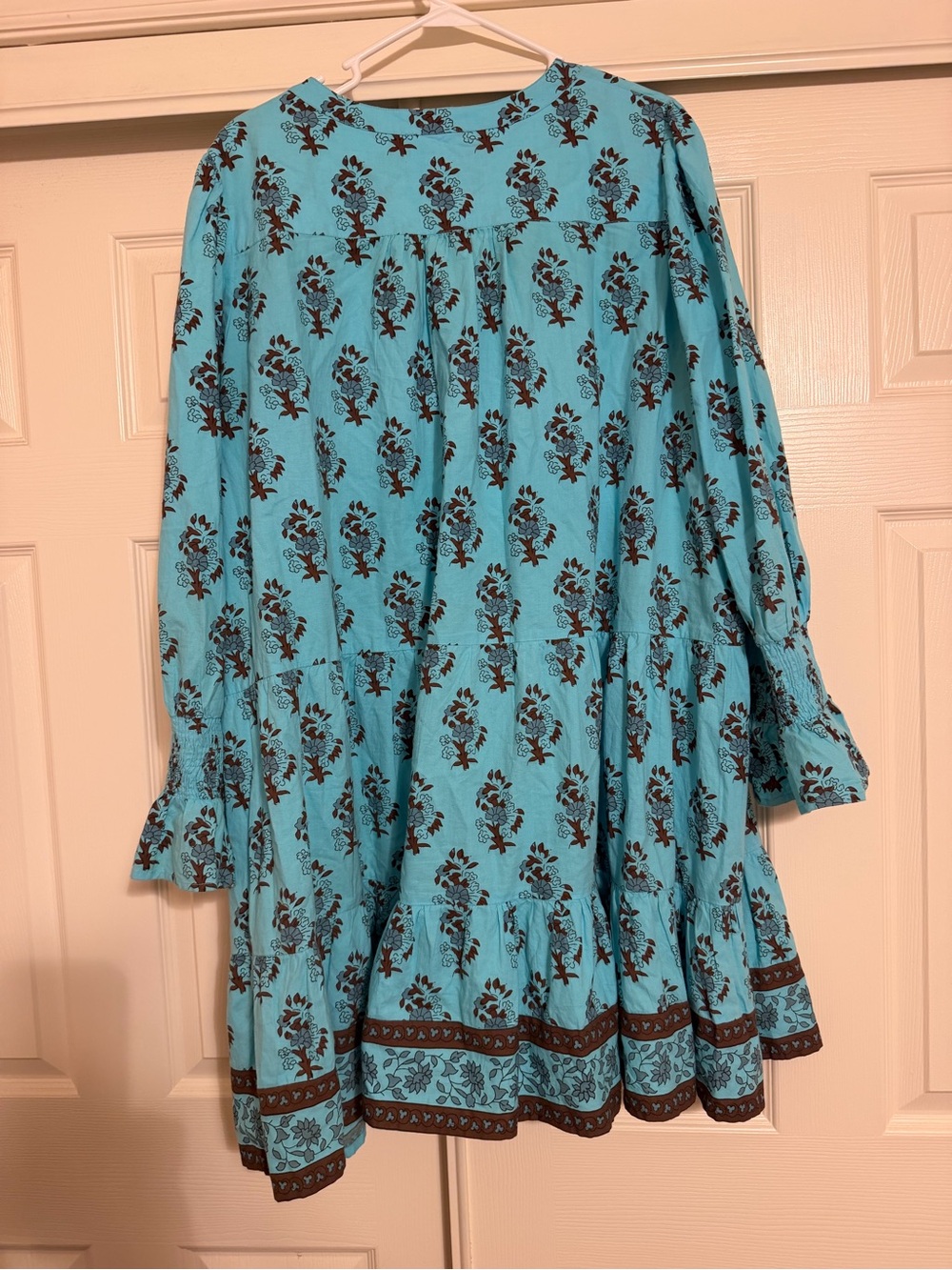 Tuckernuck Turquoise Bouquet Dress - Picture 4 of 4